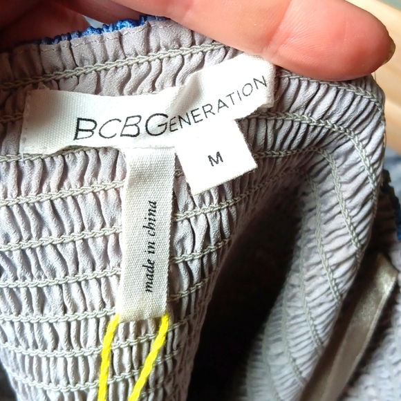 BCB Generation Sleeveless Mini Lake Sundress NWT M &  Matching Kyanite Earrings - Picture 3 of 7